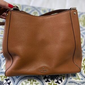 Kate Spade Tan Leather Shoulder Bag